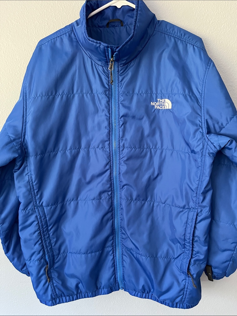 The North Face Men's Blue Puffer Jacket